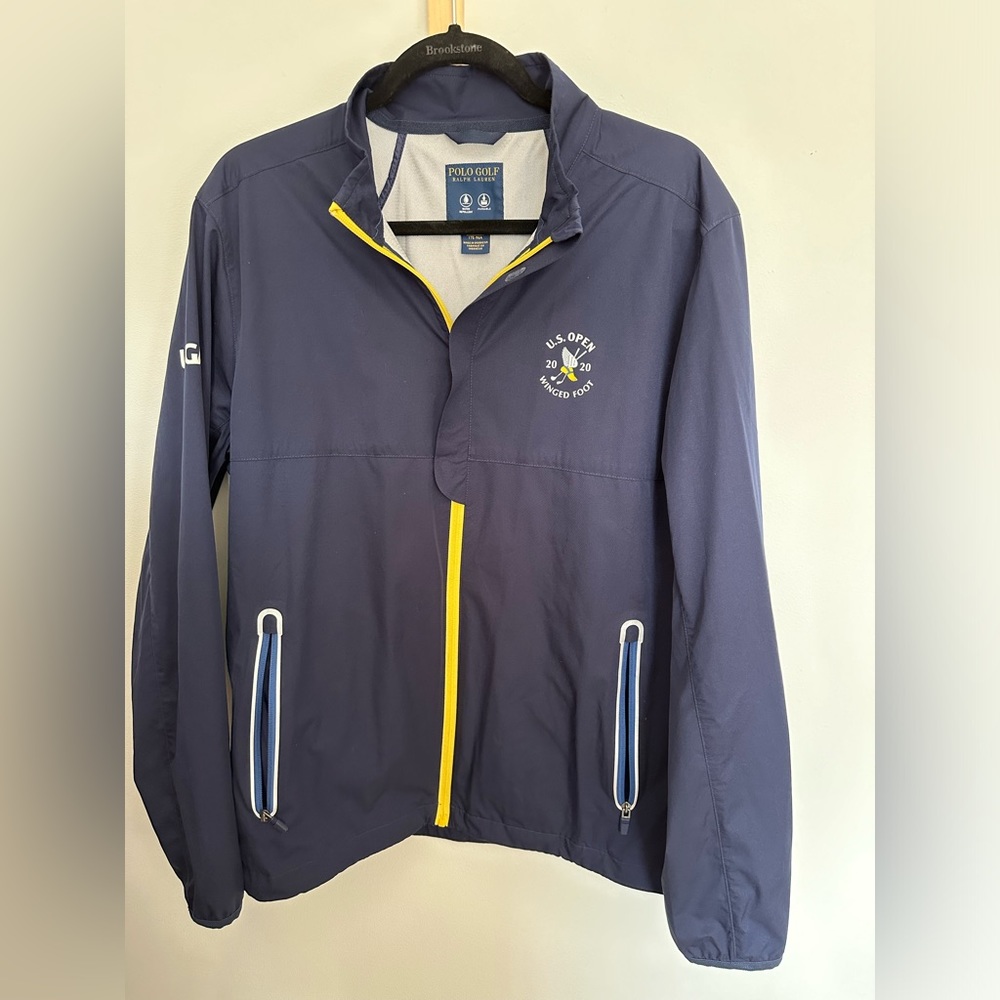 Mens Polo Golf Us Open Zip Up
